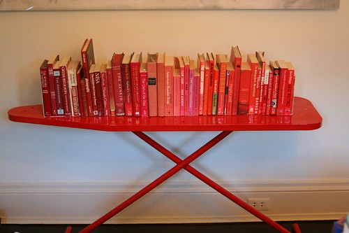 Ironing Board as a Bookshelf - Powder Coat it!