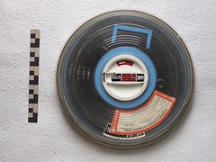 Magnetic tape in a box