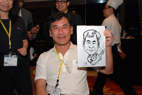 caricature live sketching for 2010 Asia Pacific Tax Symposium and Transfer Pricing Forum (Ernst & Young) - 10