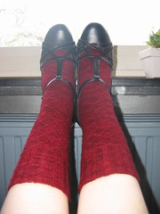 Gentlemans socks with Lozenge pattern