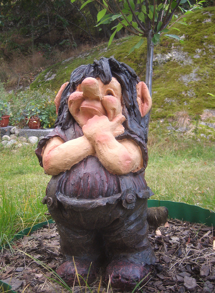 There's a troll in the garden