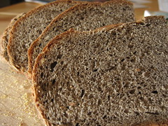 Velvety Buckwheat Bread - Sliced