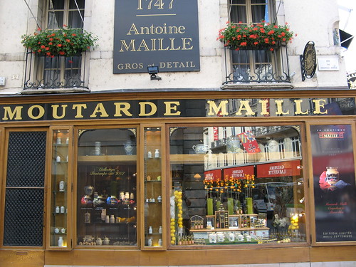 Oldest mustard shop in the world, Dijon - Burgundy