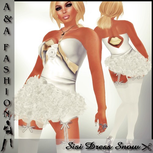 A&A Fashion Sisi Dress Silver