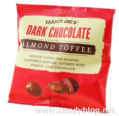 Trader Joe's Dark Chocolate Almond Toffee