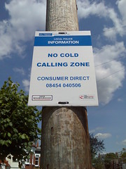 No Cold Calling Zone