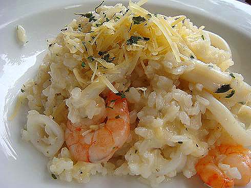 Seafood risotto 2