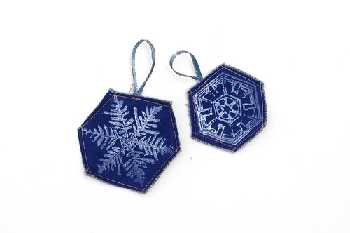 snowflake ornament set