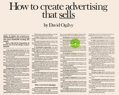How to Create Advertising That Sells