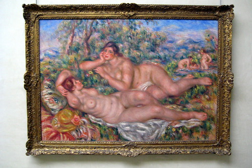 Paris - Musée d'Orsay: Pierre-Auguste Renoir's Les baigneuses by wallyg.