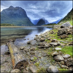 Milford Sound, Fiordland National Park, New Zealand :: HDR :: Vertorama