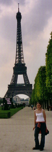 In Front of the Eiffel Tower