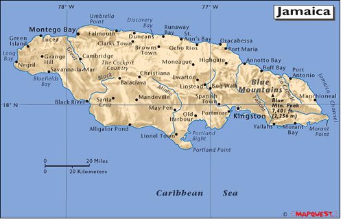 Jamaica: Tall mountains and beautiful beaches