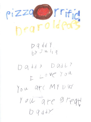 Julia's Father's Day Card - 3