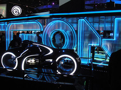 E3 2010 Tron lightcycle reproduction from Tron...