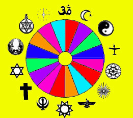 symbol wheel of religion