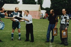 August 1997 Paul Haese, Erhard Hess und Ferdi Henneke werden verabschiedet
