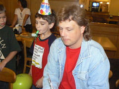 Tony and Jerry at Jerry's 9th b-day party