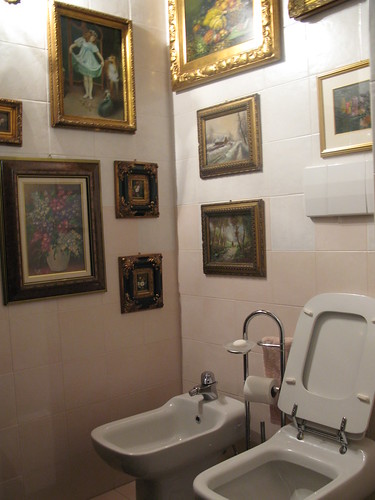 a typical italain bathroom