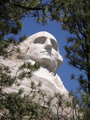 Washington at Mt. Rushmore
