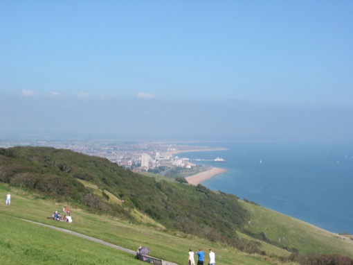 the view of eastbourne
