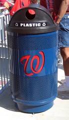 recycling bin at Nationals Park (by: llemanie/melanie, creative commons license)