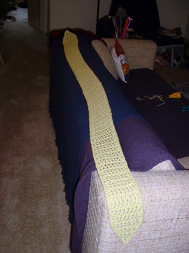 Bejeweled scarf stretched out