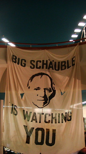 25C3: Schäuble is watching you
