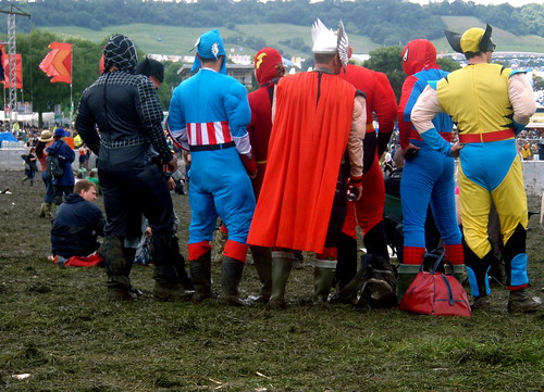 Even super heroes need a day off