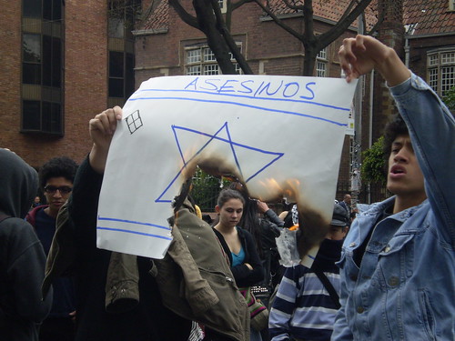 Marcha apoyo a Palestina / Gaza en Bogotá, Colombia - 20090106 - 1061812