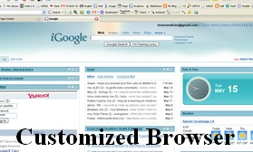 Click Here to see My customized Browser