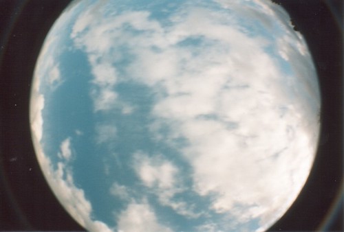 Fisheye sky