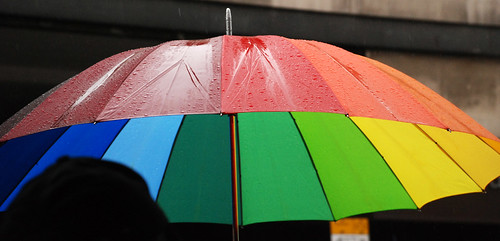 Arcoiris bajo la lluvia: Pride London 2007