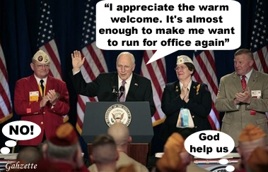 Cheney Visit
