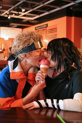 #160: Naruto and Sasuke eating ice cream