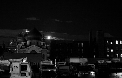 Moon over Williamsburg
