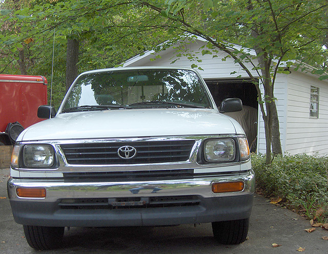 truck bucket garage pickup toyota tacoma 1995 trailer