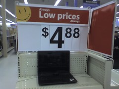 Walmart $4.88 laptop by zieak
