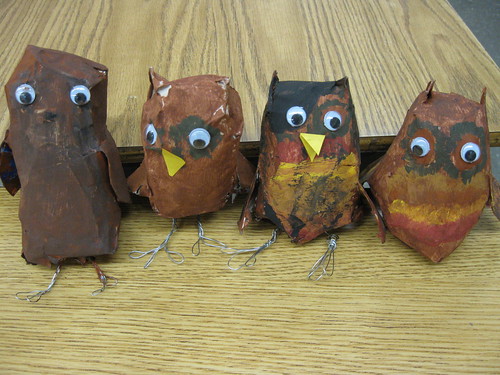 Craft Club Owls