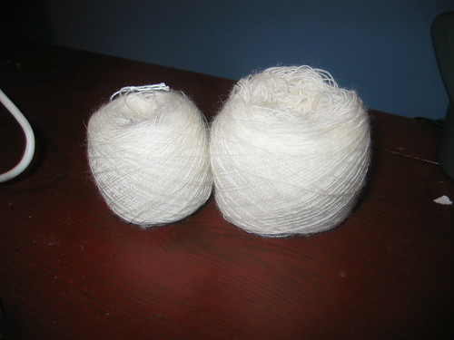 lace wool in a ball 1.4 oz 27 wpi