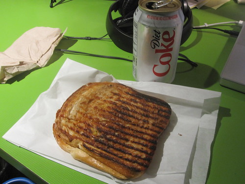 Gilled cheese and Diet Coke from pasta Café - $4.20