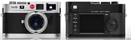 The controversial Leica M8 rangefinder digital camera