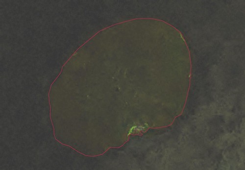 Jabal Al Tayr - Landsat Image N-37-15_2000 (1-25,000)