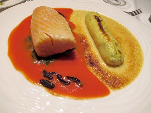 Olive Oil Poached Salmon