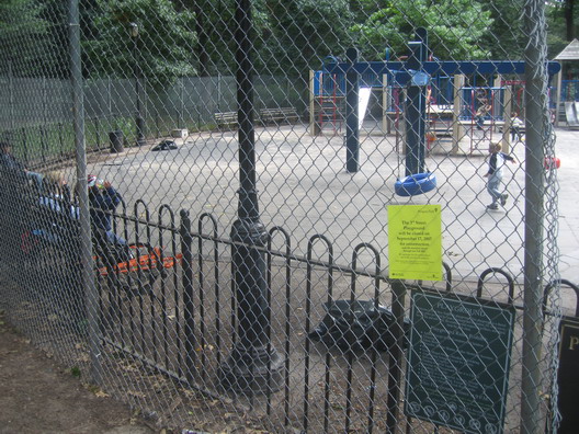 Third Street Playground Fence