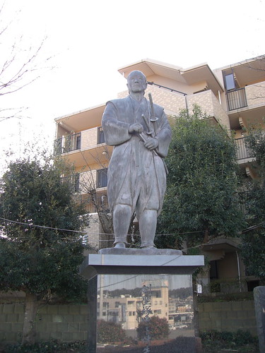 塚原卜伝像/Tsukahara Bokuden's statue