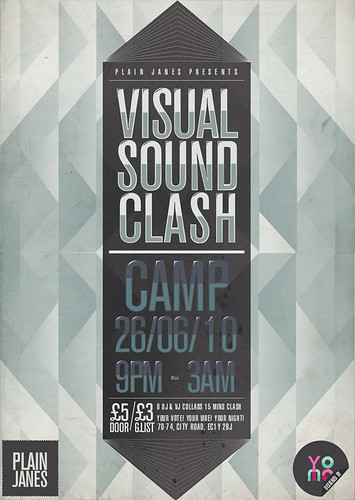Visual Sound Clash Flyer