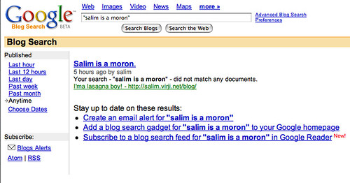 Salim is a moron.