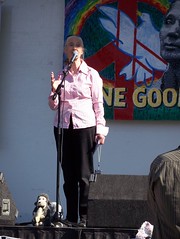 Jane Goodall in LA on Roots & Shoots International Day of Peace 2007