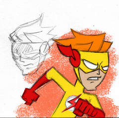 Kid Flash Sketch